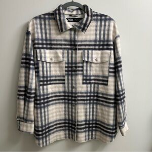 Zara Plaid Flannel Shirt